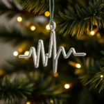 زخرفة تخطيط القلب للنسخ